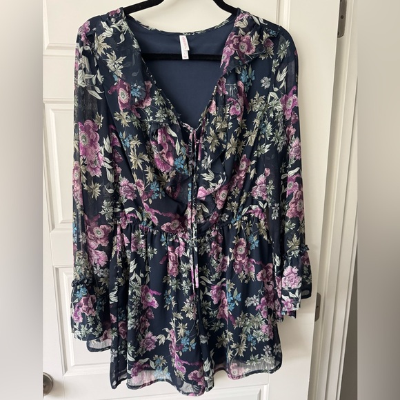 Pants - Floral Romper